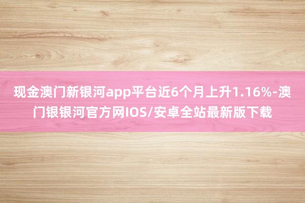 现金澳门新银河app平台近6个月上升1.16%-澳门银银河官方网IOS/安卓全站最新版下载